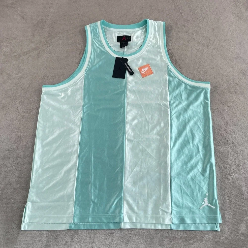 Air‎ Jordan Jumpman Classics Jersey Men 2XL Barely Green Dew CZ4857 394